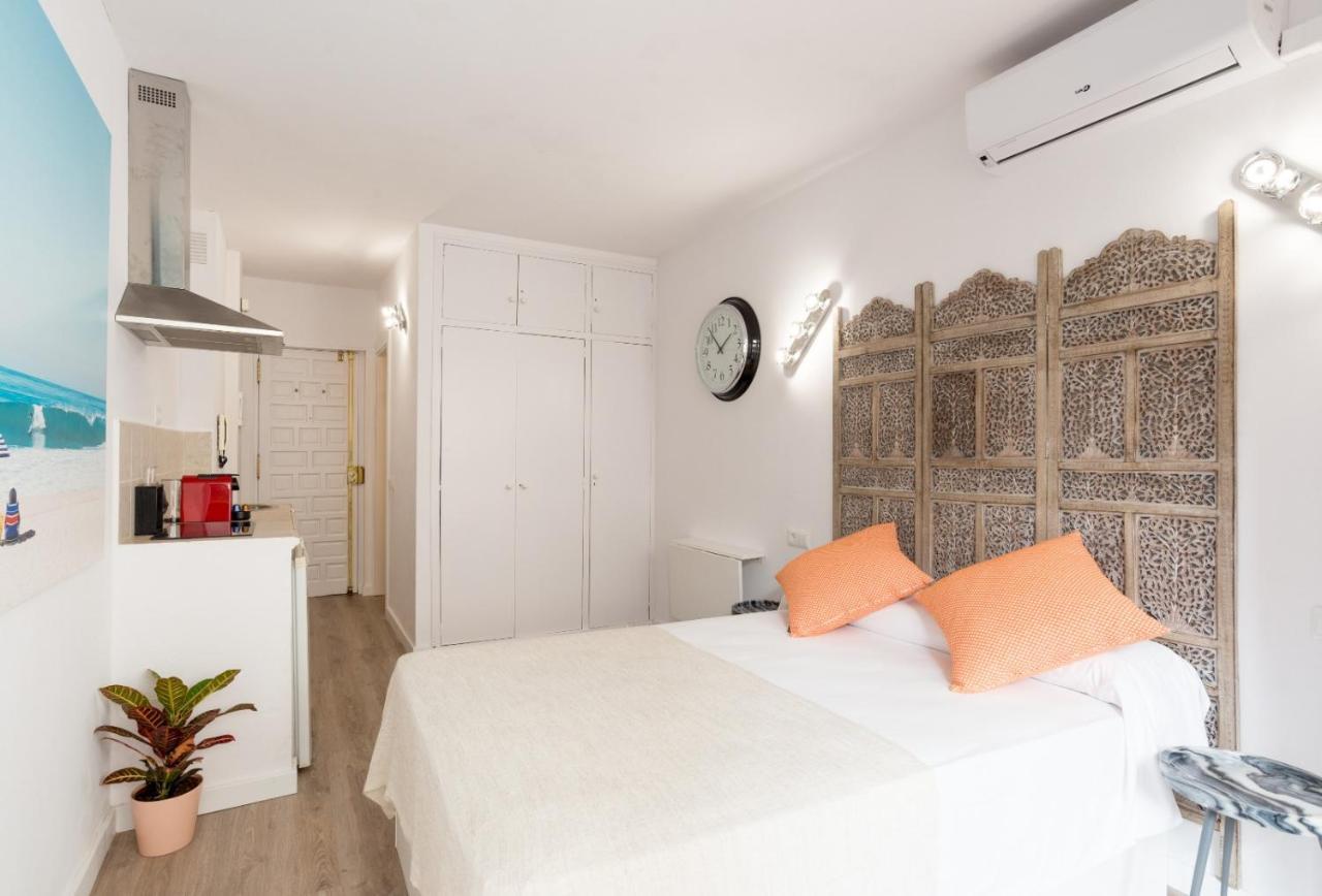Studio Malagueta Beach Málaga Buitenkant foto