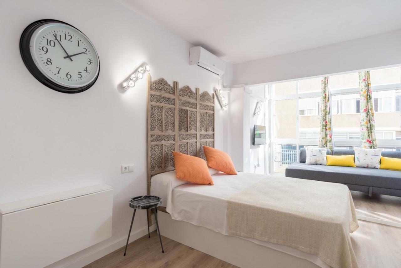 Studio Malagueta Beach Málaga Buitenkant foto